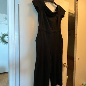 Black Jumpsuit with Pockets